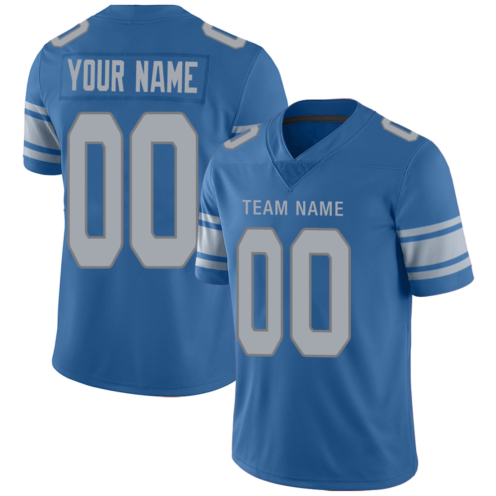 Custom D.lions Football Jersey Team Player Or Personalized Design Your 