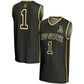 #1 A.State Mountaineers GameDay Greats Lightweight Basketball Jersey - Black Stitched American College Jerseys