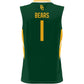 #1 B.Bears GameDay Greats Lightweight Basketball Jersey - Green Stitched American College Jerseys