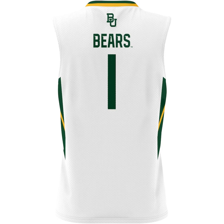 #1 B.Bears GameDay Greats Lightweight Basketball Jersey - White Stitched American College Jerseys