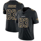 NO.Saints #83 Juwan Johnson Black Limited Black lmpact Stitched American Football Jerseys