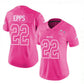 Custom P.Eagles  #22 Marcus Epps Pink Patch Stitched American Football Jerseys