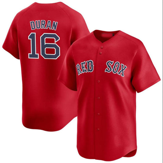 Boston Red Sox #16 Jarren Duran Red 2024 Alternate Limited Stitched Baseball Jersey