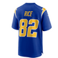 LA.Rams #82 Brenden Rice 2024 Draft First Round Pick Player Game Jersey - Royal American Football Jerseys