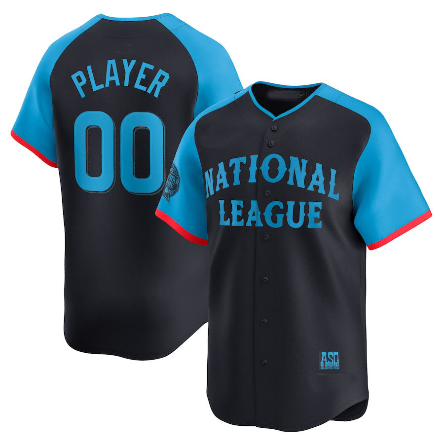 Custom National League 2024 All-Star Game Limited Pick-A-Player Jersey - Navy Baseball Jerseys