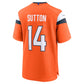 D.Broncos #14 Courtland Sutton Game Jersey - Orange American Football Jerseys