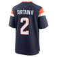 D.Broncos #2 Patrick Surtain II Alternate Game Jersey - Navy American Football Jerseys