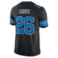 D.Lions #26 Jahmyr Gibbs 2nd Alternate Vapor F.U.S.E. Limited Jersey - Black American Football Jerseys