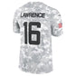 J.Jaguars #16 Trevor Lawrence Arctic Camo 2024 Salute to Service Limited Stitched American Football Jerseys