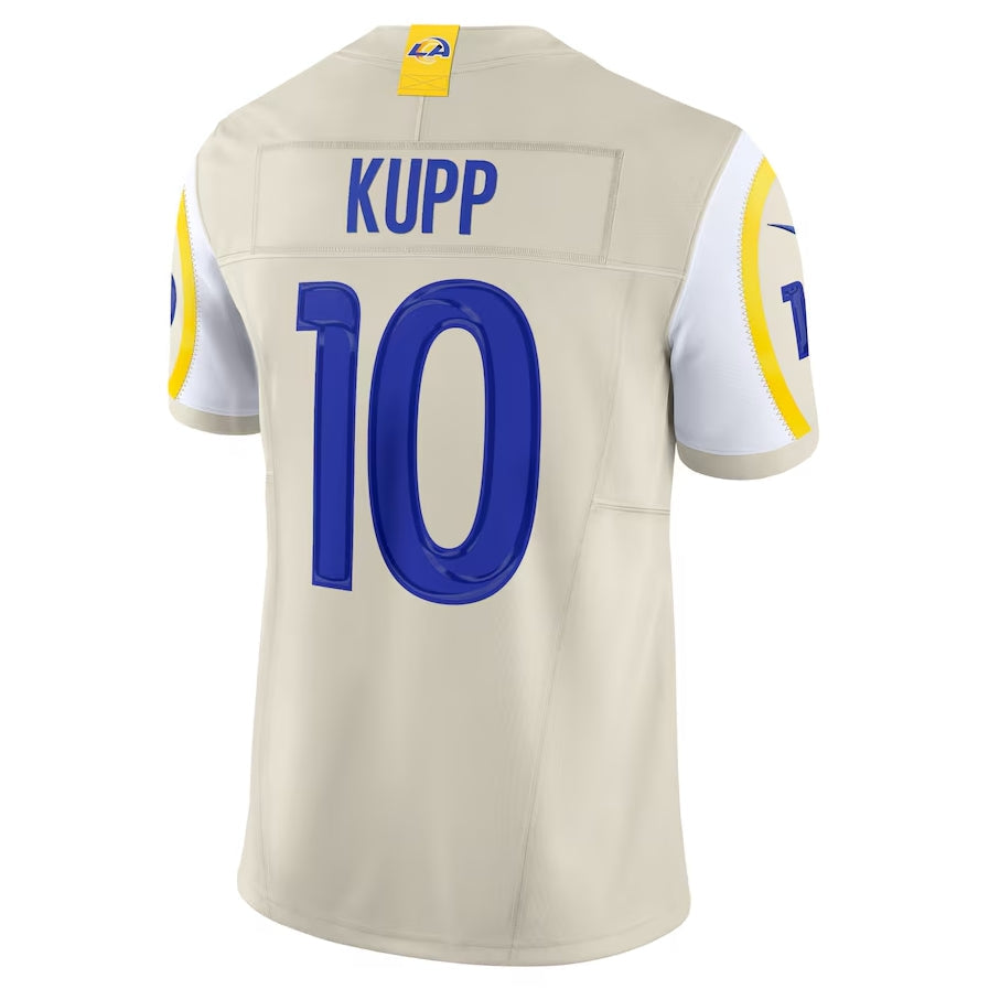 LA.Rams #10 Cooper Kupp Alternate Vapor F.U.S.E. Limited Jersey - Bone American Football Jersey