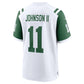 NY.Jets #11 Jermaine Johnson II Classic Alternate Game Jersey - White American Football Jerseys