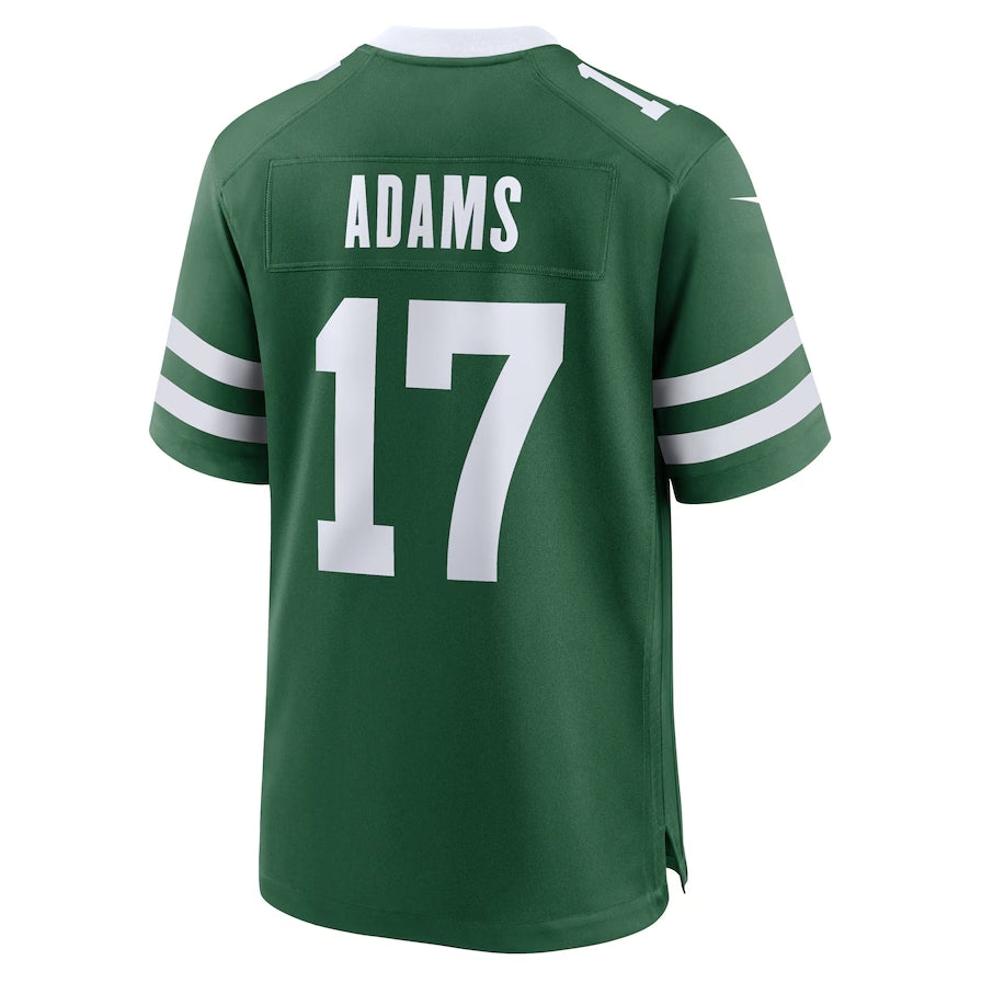 NY.Jets #17 Davante Adams Legacy Green Game American Football Jerseys