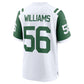 NY.Jets #56 Quincy Williams Classic Alternate Player Game Jersey - White American Football Jerseys