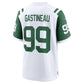 NY.Jets #99 Mark Gastineau Classic Alternate Retired Player Game Jersey - White American Football Jerseys