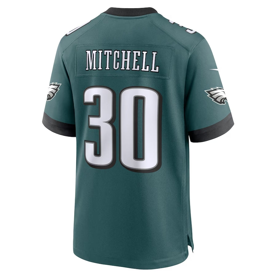 P.Eagles #30 Quinyon Mitchell 2024 Draft First Round Pick Player Game ...