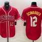 Philadelphia Phillies #12 Kyle Schwarber Red 2024 City Connect Limited Stitched Baseball Jerseys