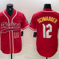 Philadelphia Phillies #12 Kyle Schwarber Red 2024 City Connect Limited Stitched Baseball Jerseys