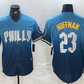 Philadelphia Phillies #23 Jeff Hoffman Blue 2024 City Connect Limited Stitched Baseball Jersey