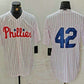 Philadelphia Phillies #42 Jackie Robinson White Cool Base Stitched Baseball Jerseys