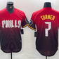 Philadelphia Phillies #7 Trea Turner Red 2024 City Cool Base Baseball Jersey