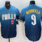 Philadelphia Phillies #9 Whit Merrifield Blue 2024 City Connect Limited Stitched Baseball Jerseys