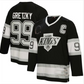 LA.Kings #99 Wayne Gretzky Autographed BlACK Reebok Premier Jersey Stitched American Hockey Jerseys