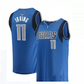 B.Nets #11 Kyrie Irving BLUE Icon Edition Stitched American Basketball Jersey