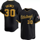 Pittsburgh Pirates #30 Paul Skenes Black Cool Base Baseball Jersey