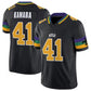 NO.Saints #41 Alvin Kamara Black Game Player  Stitched American Football Jersey