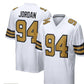 NO.Saints #94 Cameron Jordan White Game Jersey Stitched American Football Jersey