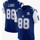 D.Cowboys #88 CeeDee Lamb Navy White Stitched American Football Jerseys