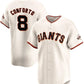 San Francisco Giants #8 Michael Conforto Cream Cool Base Stitched Baseball Jersey