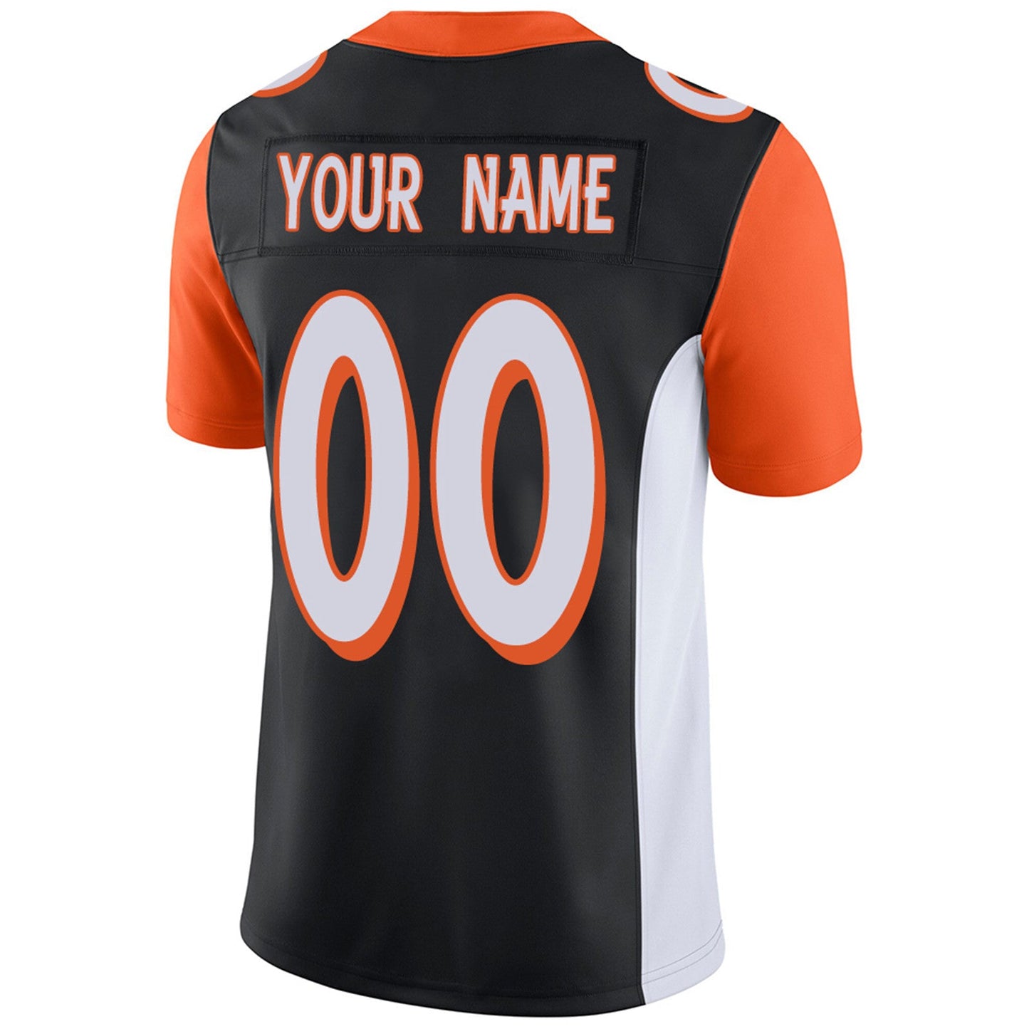 Custom C.Bengals Football Jerseys Team Player or Personalized Design Your Own Name for Men's Women's Youth Jerseys Orange