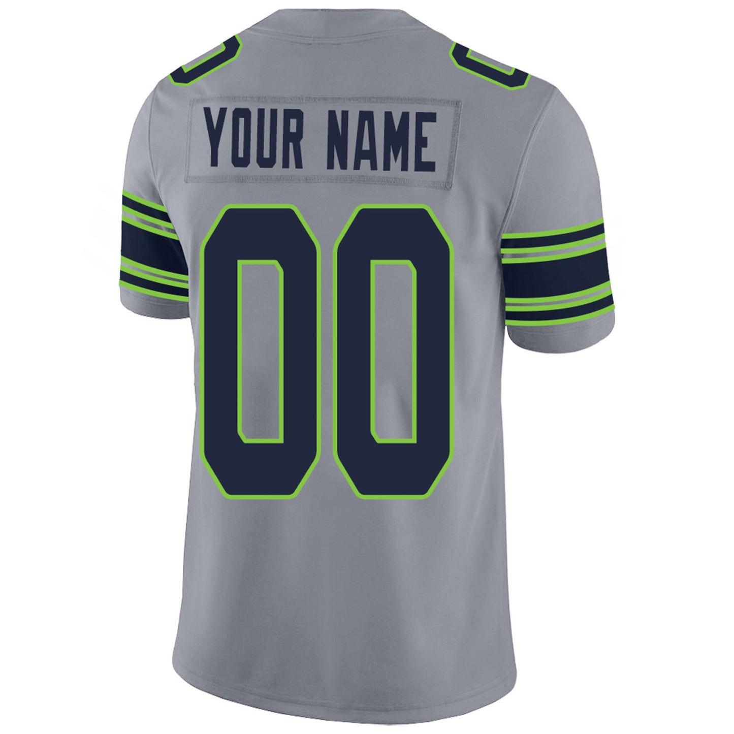 Custom S.Seahawks Football Jerseys Team Player or Personalized Design Your Own Name for Men's Women's Youth Jerseys Navy