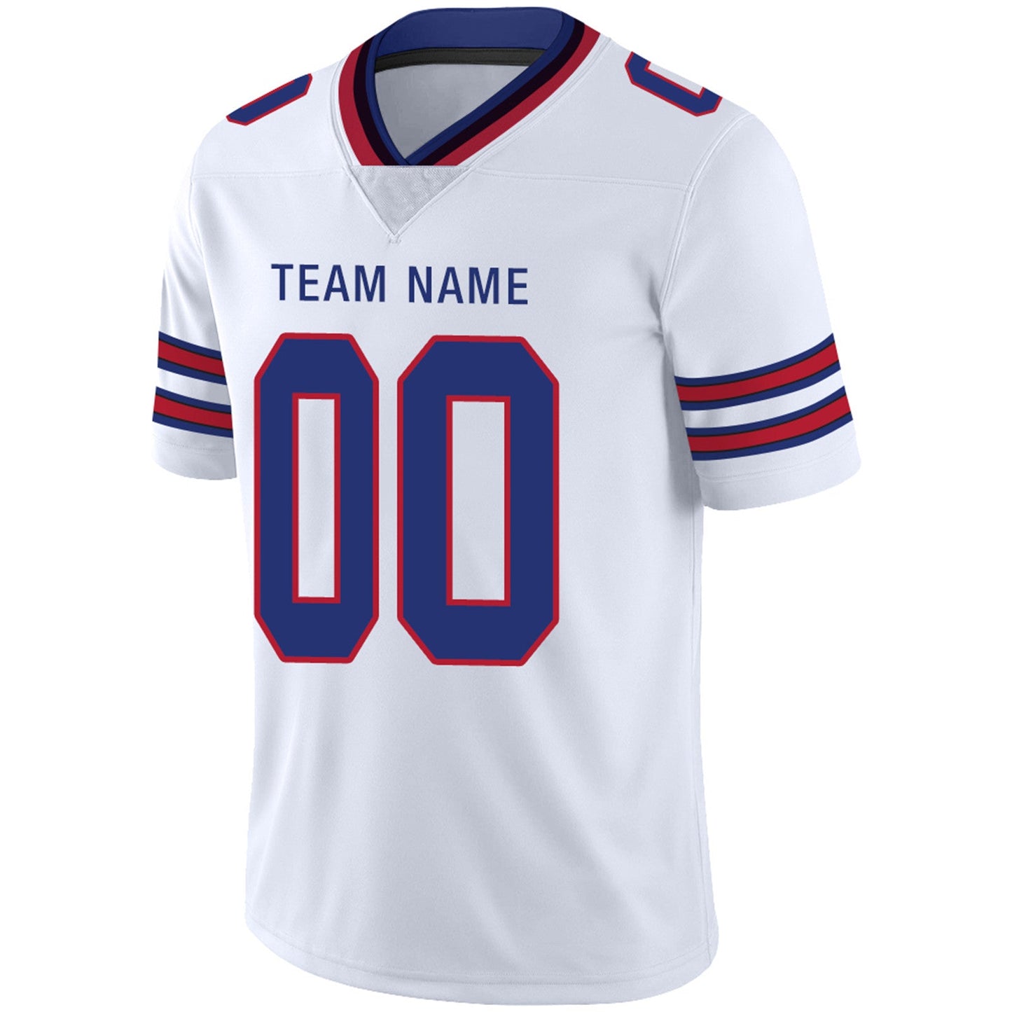 Custom B.Bills Football Jerseys Team Player or Personalized Design Your Own Name for Men's Women's Youth Jerseys Royal