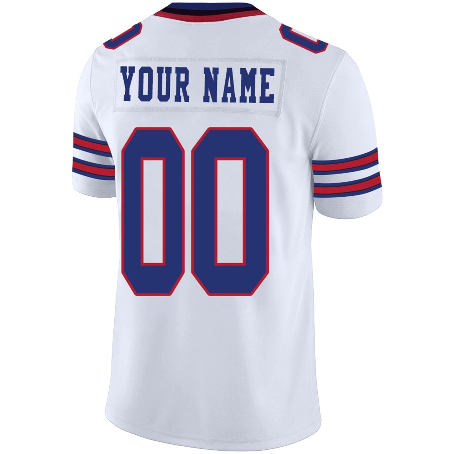 Custom B.Bills Football Jerseys Team Player or Personalized Design Your Own Name for Men's Women's Youth Jerseys Royal