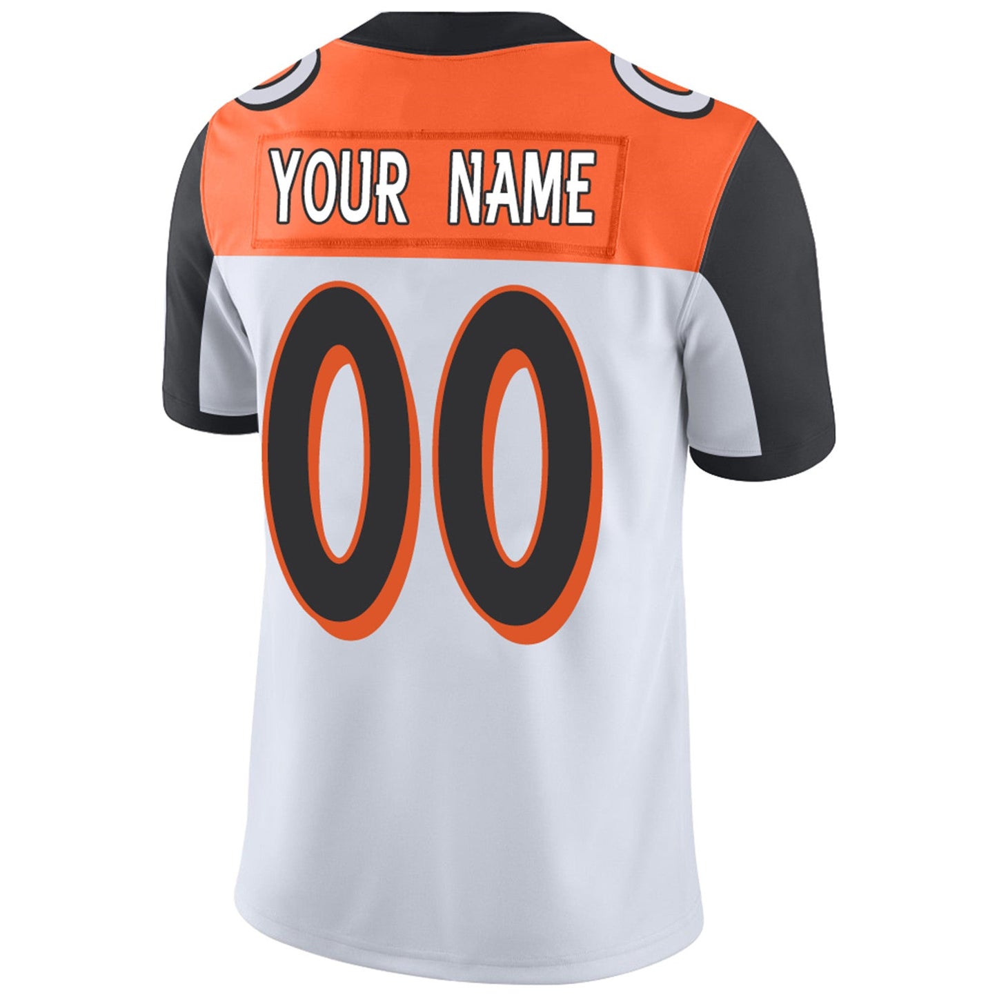 Custom C.Bengals Football Jerseys Team Player or Personalized Design Your Own Name for Men's Women's Youth Jerseys Orange