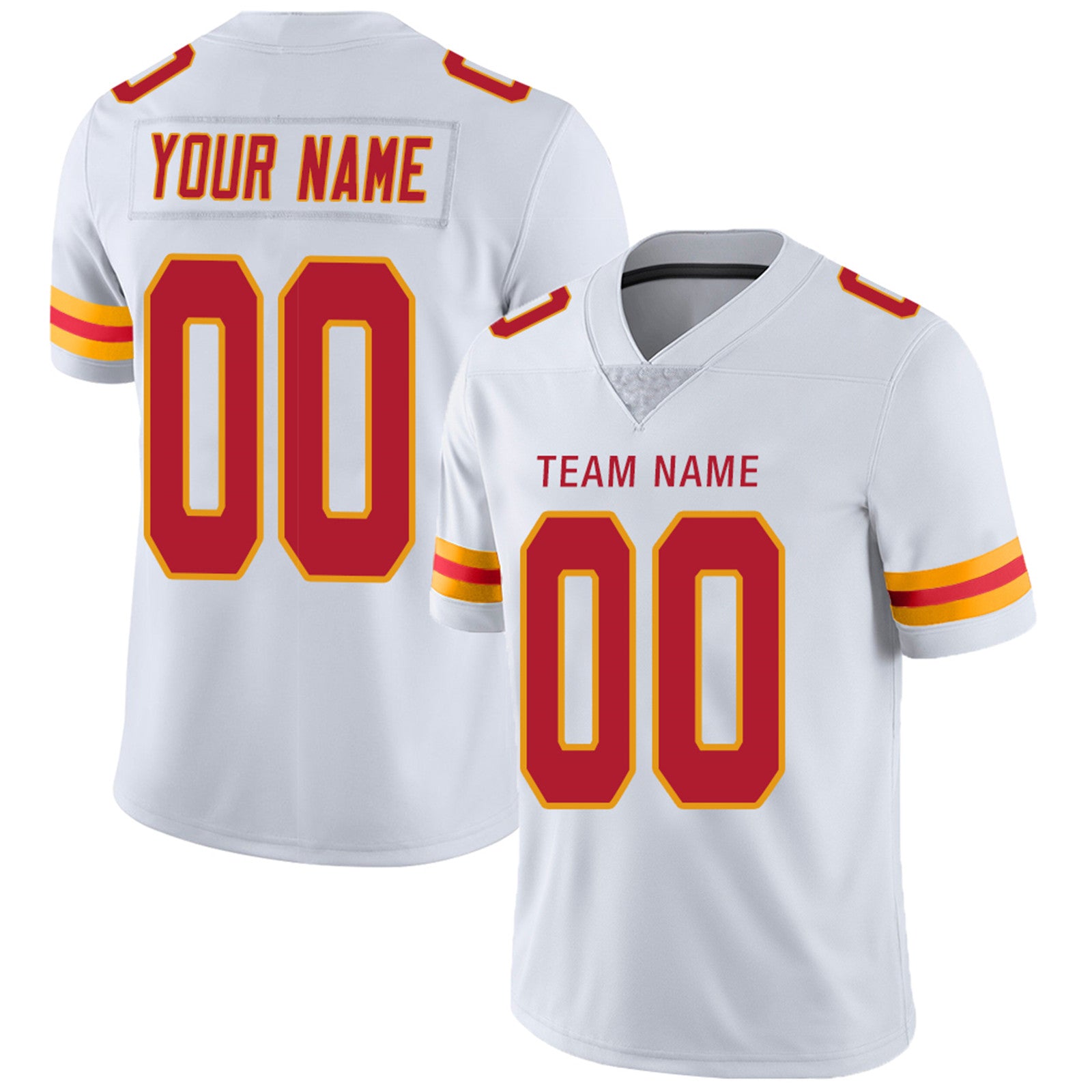 James Winchester Men's Nike Red Kansas City Chiefs Vapor Untouchable Custom Elite Jersey