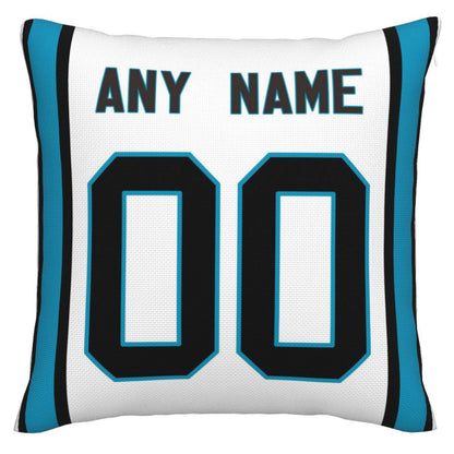 Custom C.Panthers Pillow Football Team Decorative Throw Pillow Case Print Personalized Football Style Fans Letters & Number Birthday Gift Football Pillows