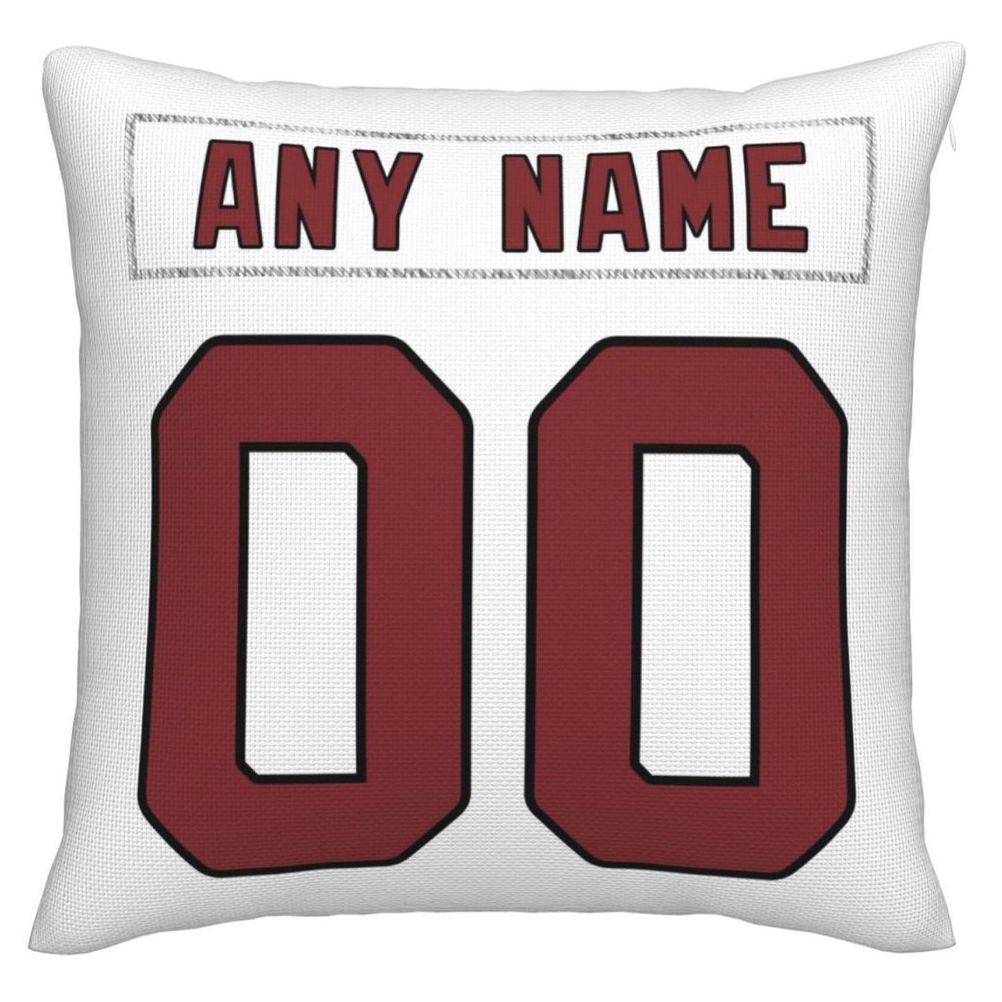 Custom A.Cardinals Pillow Decorative Throw Pillow Case - Print Personalized Football Team Fans Name & Number Birthday Gift Football Pillows