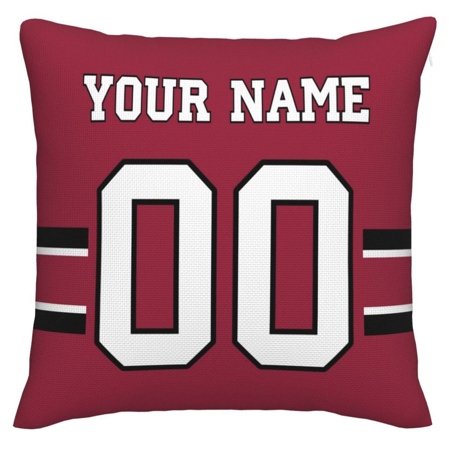 Custom A.Cardinals Pillow Decorative Throw Pillow Case - Print Personalized Football Team Fans Name & Number Birthday Gift Football Pillows