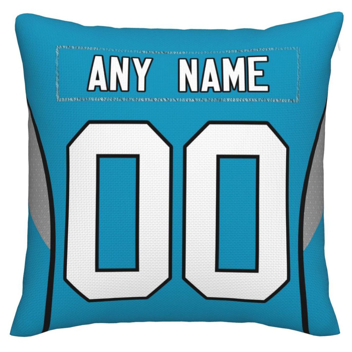 Custom C.Panthers Pillow Football Team Decorative Throw Pillow Case Print Personalized Football Style Fans Letters & Number Birthday Gift Football Pillows