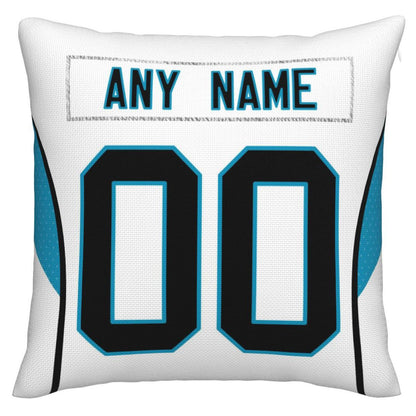 Custom C.Panthers Pillow Football Team Decorative Throw Pillow Case Print Personalized Football Style Fans Letters & Number Birthday Gift Football Pillows