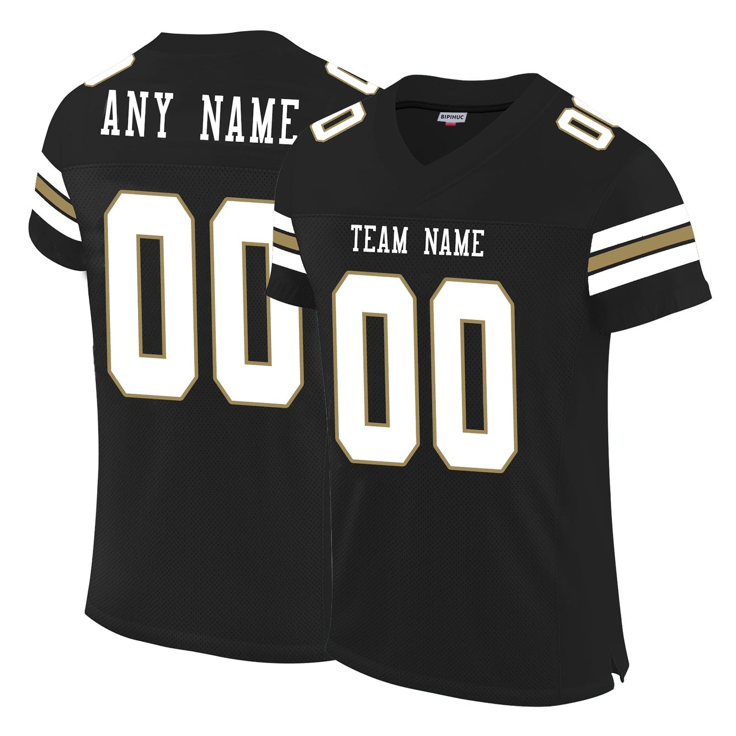 Custom NO.Saints Football Jerseys for Personalize Sports Shirt Design Stitched Name And Number Size S to 6XL Christmas Birthday Gift