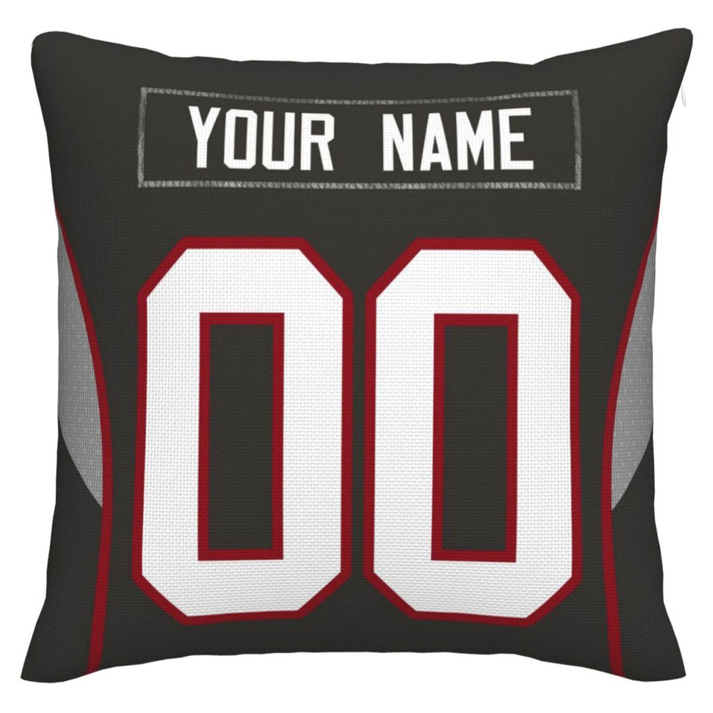 Custom TB.Buccaneers Pillow Decorative Throw Pillow Case - Print Personalized Football Team Fans Name & Number Birthday Gift Football Pillows