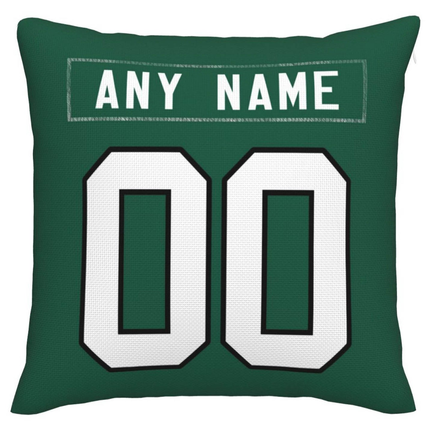 Custom NY.Jets Pillow Decorative Throw Pillow Case - Print Personalized Football Team Fans Name & Number Birthday Gift Football Pillows