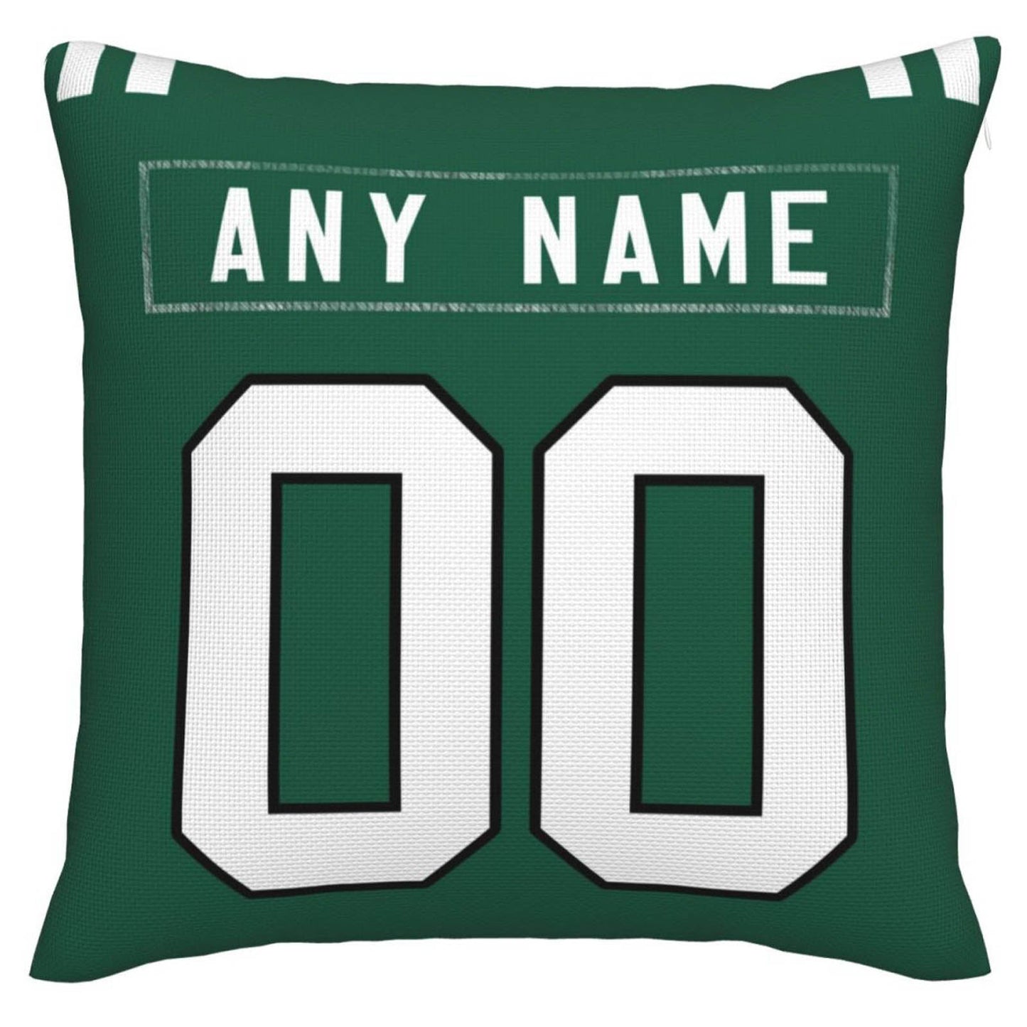 Custom NY.Jets Pillow Decorative Throw Pillow Case - Print Personalized Football Team Fans Name & Number Birthday Gift Football Pillows