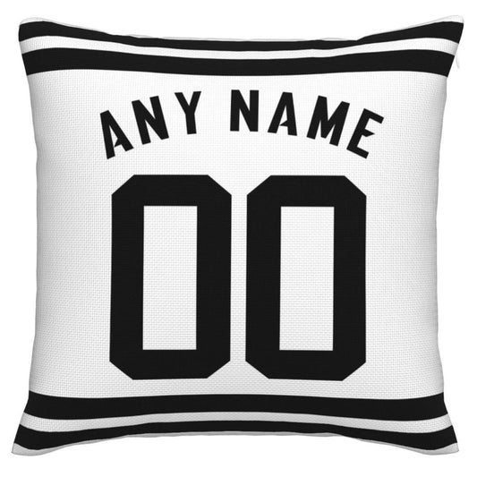 Custom J.Jaguars Pillow Decorative Throw Pillow Case - Print Personalized Football Team Fans Name & Number Birthday Gift Football Pillows