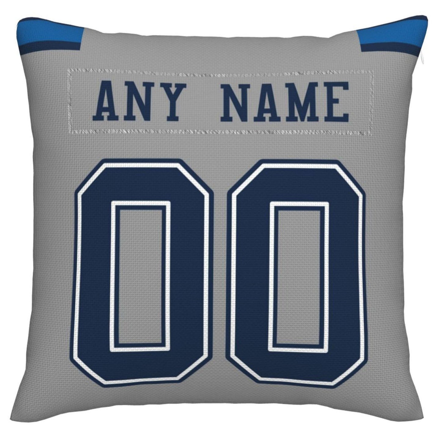 Custom D.Cowboys Pillow Decorative Throw Pillow Case - Print Personalized Football Team Fans Name & Number Birthday Gift Football Pillows