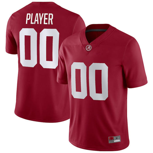 Custom A.Crimson Tide Pick-A-Player NIL Replica Football Jersey Crimson American Stitched College Jerseys